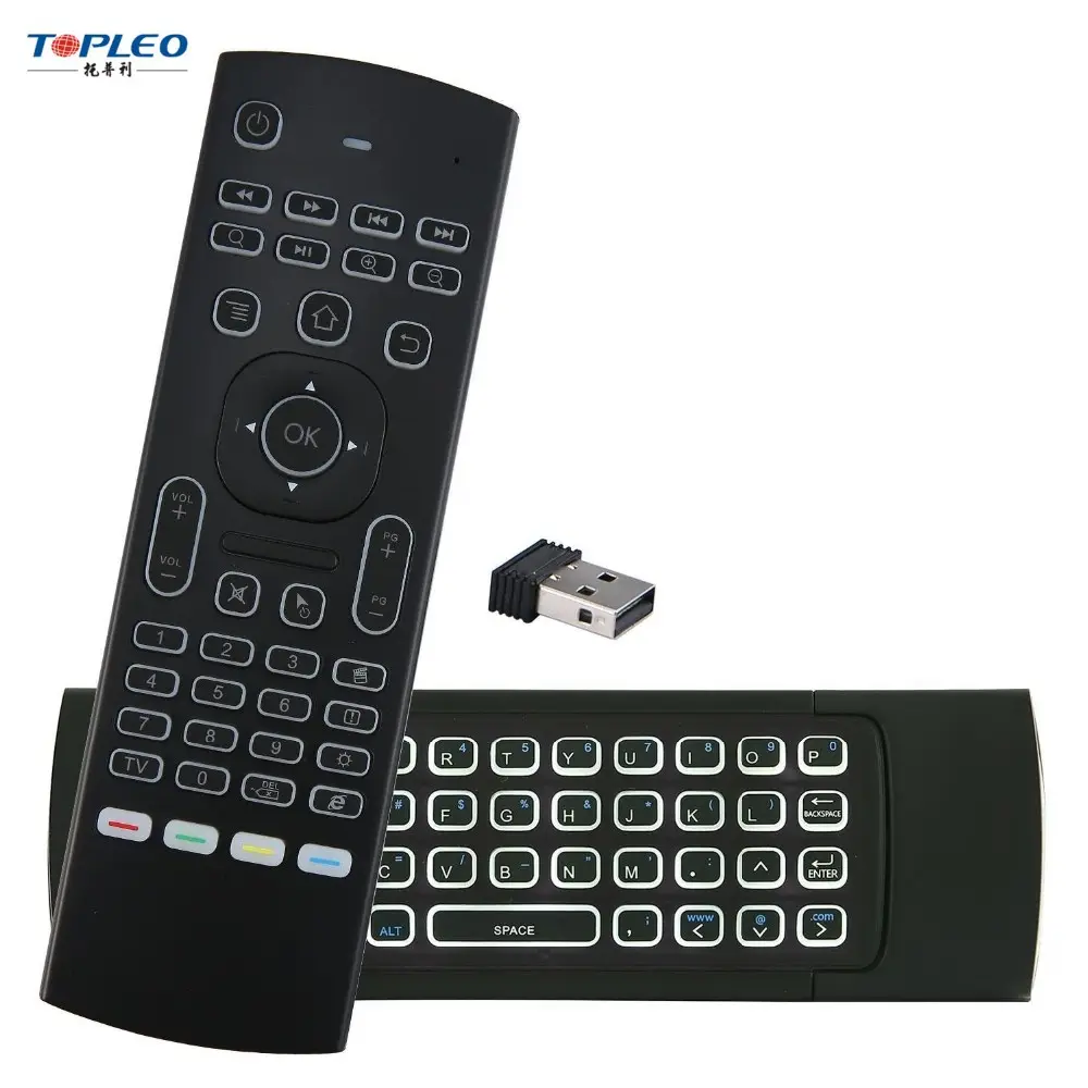 Android Udara Mouse MX3 Controller 2.4G Keyboard Nirkabel Udara Terbang Mouse Remote Control