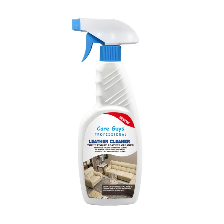 Spray de nettoyage du cuir, nettoyeur ménager pour hommes, produits chimiques de nettoyage ménager