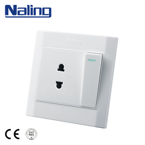 Naling 13A 插座和 1 组 5 针墙壁开关和双 USB 插座 - Product Image 6