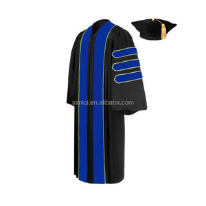Doktora mezuniyet elbisesi kap doktora elbisesi akademik kıyafeti - Product Image 6
