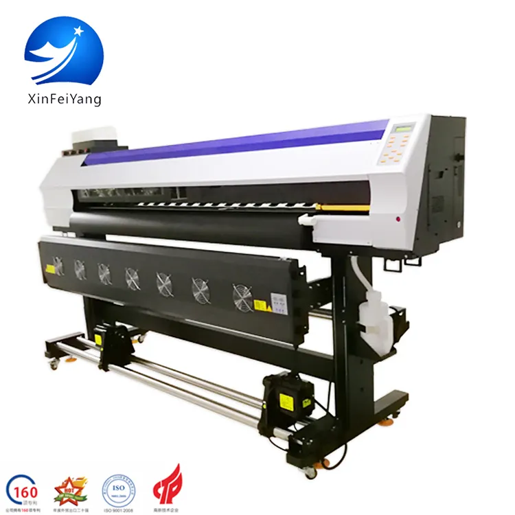 4 Color/CMYK 1,9 m impresora de sublimación digital de la tela de impresión de la máquina de Japón/plotter sublimaction