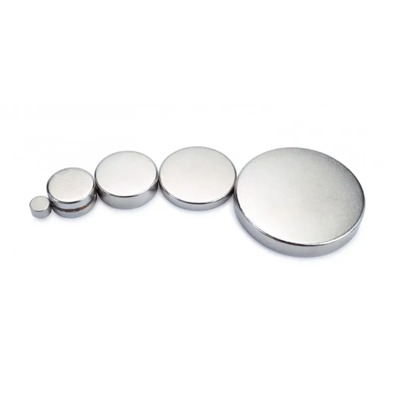 Free Sample N52 Circle Super Strong Disk Round NdFeB Disc Neodymium Magnets with Alibaba Certified 30 Years Magnet Factory