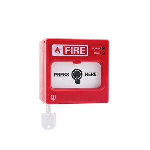 Incendio di emergenza Pulsante di Allarme con Ripristinabile Chiave