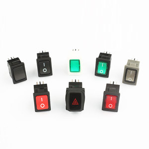 6V T105 16a 250v 6 Pin 3 pozisyon su geçirmez Rocker anahtarı açma-kapama Rocker anahtarı IP65 ışıklı Rocker anahtarı - Product Image 5