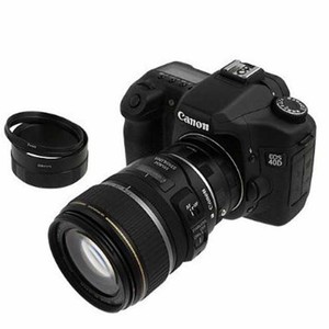 Dijital kamera makro Lens 3 halka uzatma tüpü