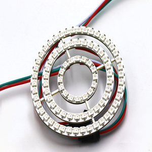 30Leds WS2812B WS2812 5050RGBLEDピクセルリングランプライトアドレス指定可能なドリームカラー<span class=keywords><strong>LED</strong></span>リング