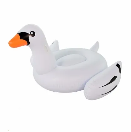 Venta caliente Cisne inflable/cisne blanco inflable flotador de la Piscina/cisne blanco inflable jinete