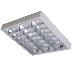 Đèn Lưới Parabol Huỳnh Quang Hai Ống 1200X300Mm Đèn Hắt Sáng Bằng Nhôm - Product Image 3