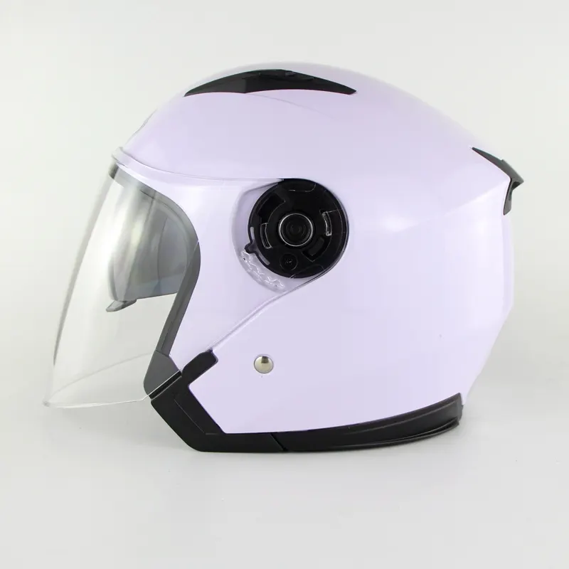 Double Lens Open Face Motorcycle Helmet Casco Cycling Electrical motor biker Helmets SM512