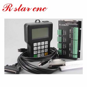 Tre assi macchina del router di cnc controller di mano DSP A11