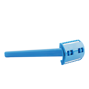 Double Edge Prep Razor Aço Inoxidável Lâmina Punho Plástico Descartável Hospital Medical Razor - Product Image 6