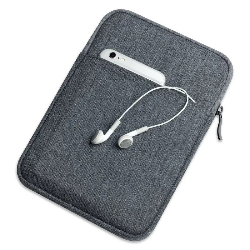 10 INCH Canvas Tablet Sleeve Case Travel Pouch Bag Protective Cover For iPad Pro 9.7 / Air 1 2 9.7 inch