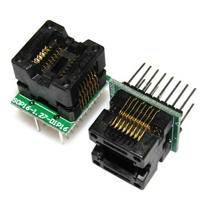 SOP16 a DIP16 SOP16 a DIP16 SOIC16 a DIP16 socket IC adaptador de programador, zócalo 300mil/7,6mm - Product Image 1