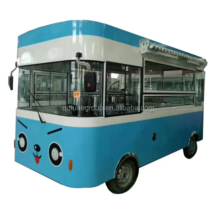 Mini autocarro de ônibus para venda, carrinho de carro elétrico para venda de sorvete rápido