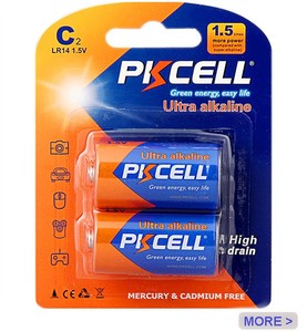 PKCELL 1.5v um2 <span class=keywords><strong>lr14</strong></span> <span class=keywords><strong>am2</strong></span> 1.5vcセルアルカリ一次電池トーチ用<span class=keywords><strong>lr14</strong></span>電池