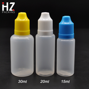 HZ包装软聚乙烯挤压小塑料瓶3毫升-120毫升汽油丝网印刷表面处理 - Product Image 6