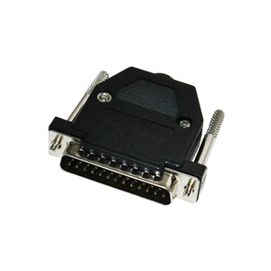 D-SUB Hàn loại <span class=keywords><strong>25</strong></span> Pin DB25 nam kết nối với đồng địa chỉ liên lạc và nylon nhà ở - Product Image 3