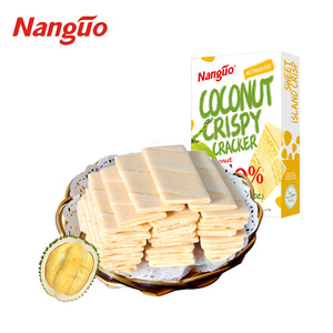 清真椰子奶油榴莲风味脆皮什锦饼干和饼干