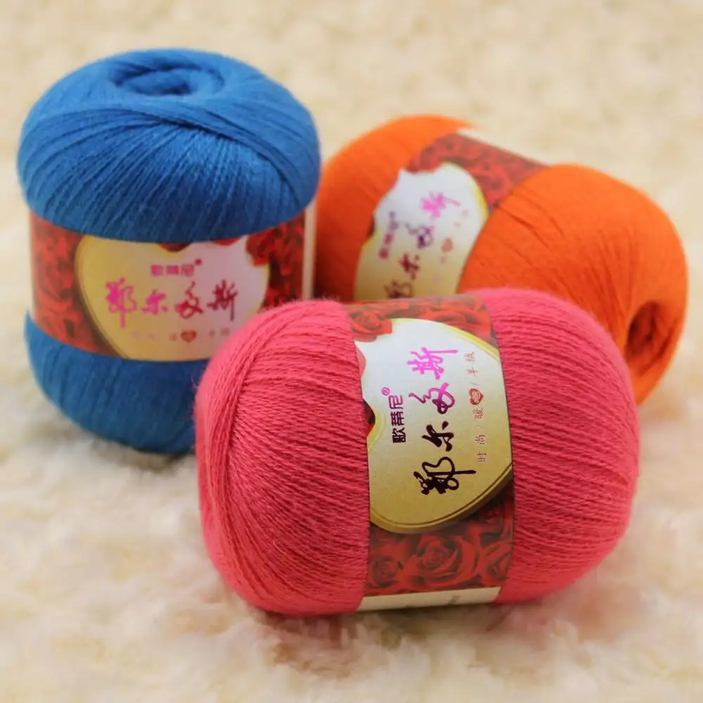 Wuge wholesale chunky wool yarn price for hand knitting