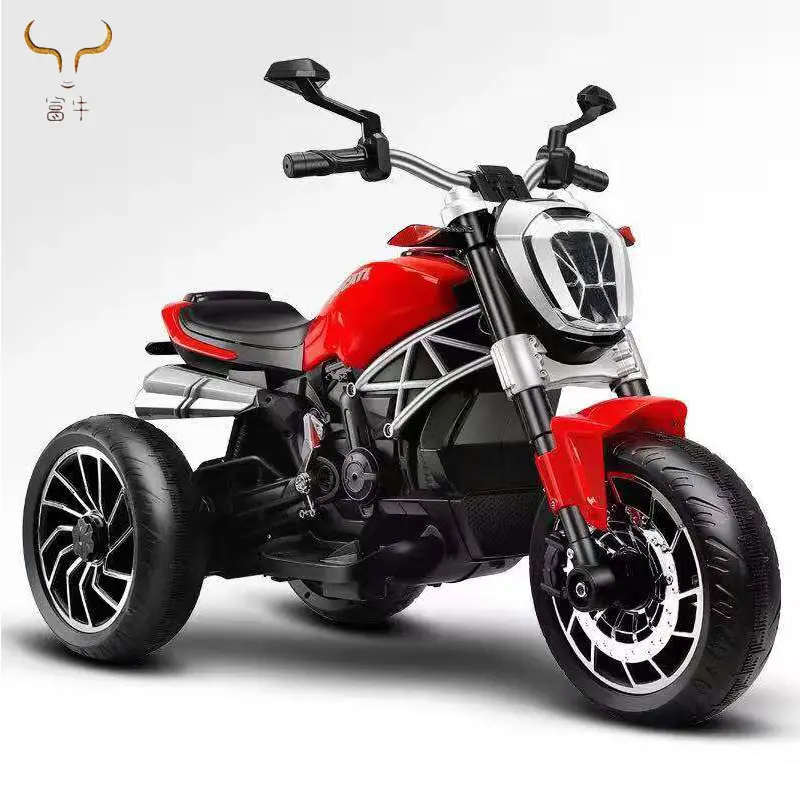 Wholesale Big battery bike 12V ride on electric power baby 3 wheel kids electric motorcycle best price for sale