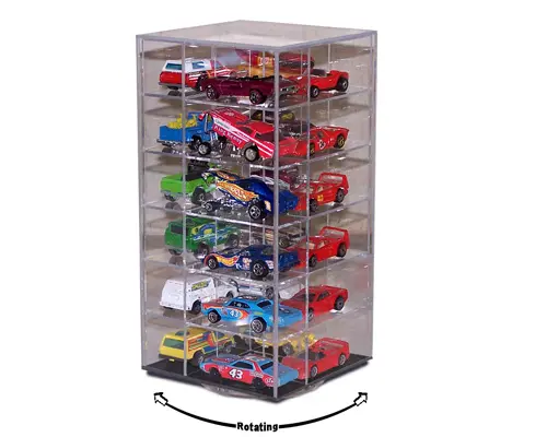 Personalizado Clara grande vitrine de exibição plexiglass Acrílico Diecast carro modelo brinquedo gabinete