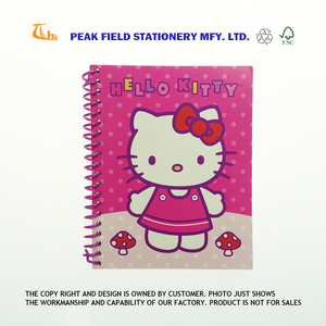 Cat Cover Printed Color Pages 2017 Diary of a Wimpy Kid Note <strong>Book</strong> - Product Image 2