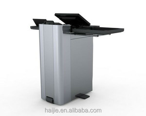 Hot bán hiện đại kỹ thuật số Bục Giảng hai khay kim loại bục với bánh xe cho các trường học lớp học hội nghị Đại Học - Product Image 4