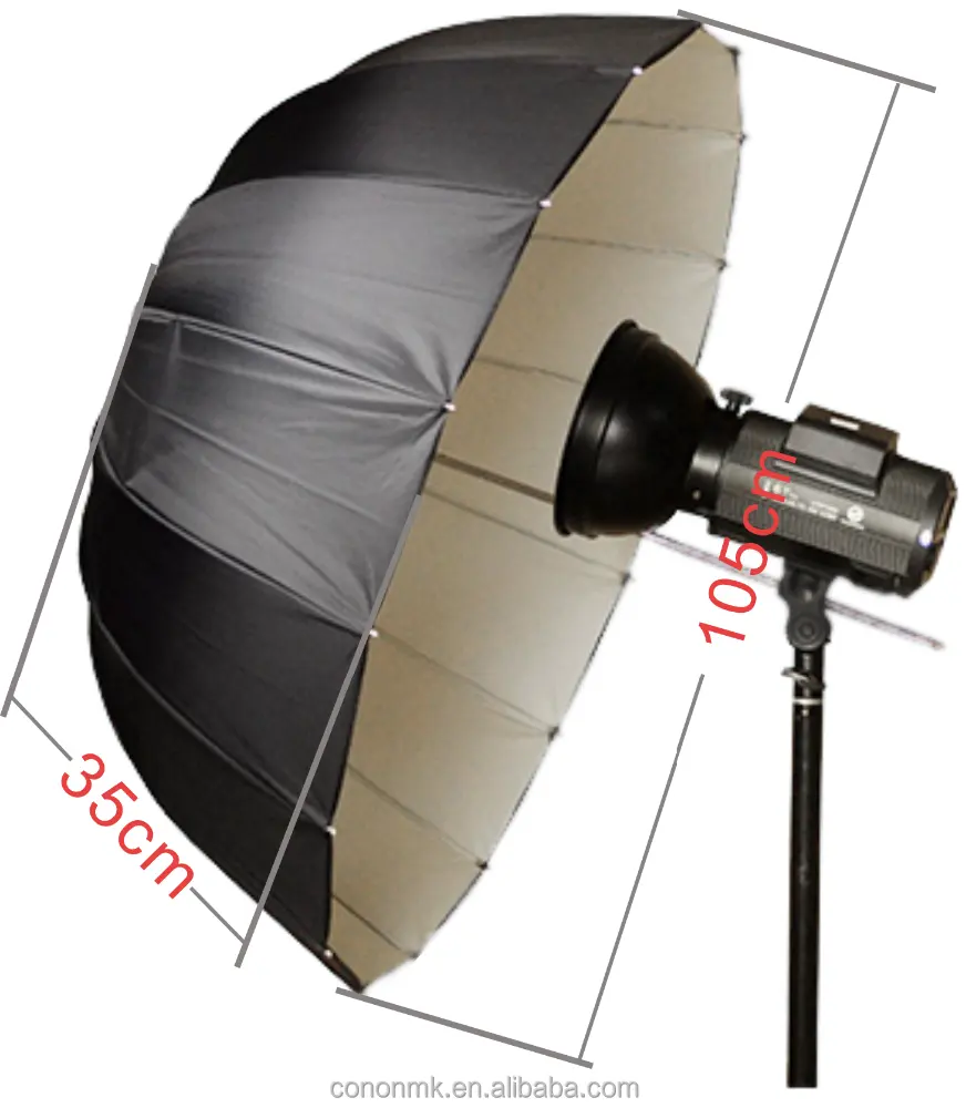 High品質105または85センチメートル深い放物線ソフト傘の写真スタジオカメラアクセサリー