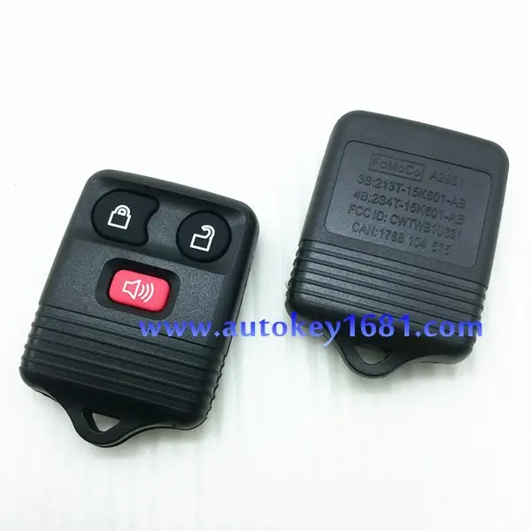 Mejor calidad llave de control remoto botón 3 315/434mhz para coche ford mendeo fuoco taurus territorio fiera lorr homenaje falcon