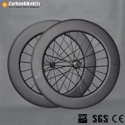 Carbonbikekits Bicycle Wheel 88mm Tubular Carbon Wheelset Carbon Road Bike Wheels Cycling Wheels
