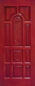 Factory Supply Semi Solid <strong>Wooden</strong> <strong>Door</strong> with Competitive Price - Product Image 6