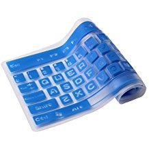 Bom uso luminosa teclado de borracha de silicone