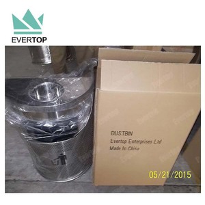 DB-55ครึ่งรอบสแตนเลสสตีลPerforated Litter Bin Half Moonถังขยะด้านข้างขยะขยะถังขยะAshtrayด้านบน