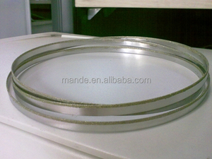 Yüksek kaliteli MD37718 paslanmaz çelik elmas bant testere kesme için endüstriyel kullanım için vitray mermer granit DB-100 makinesi - Product Image 6