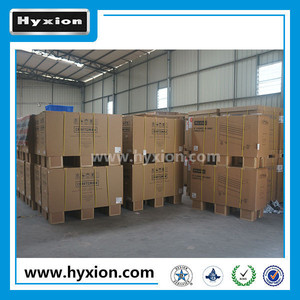 Hyxion移动车库车间手推车不锈钢55英寸工具箱，每个抽屉包括1个不锈钢手柄Htc5510w