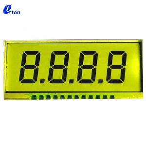 Car kilometerzähler 7 segment lcd odm 14 duty 13 bias lcd display 4 digit 7 segment lcd display - Product Image 3
