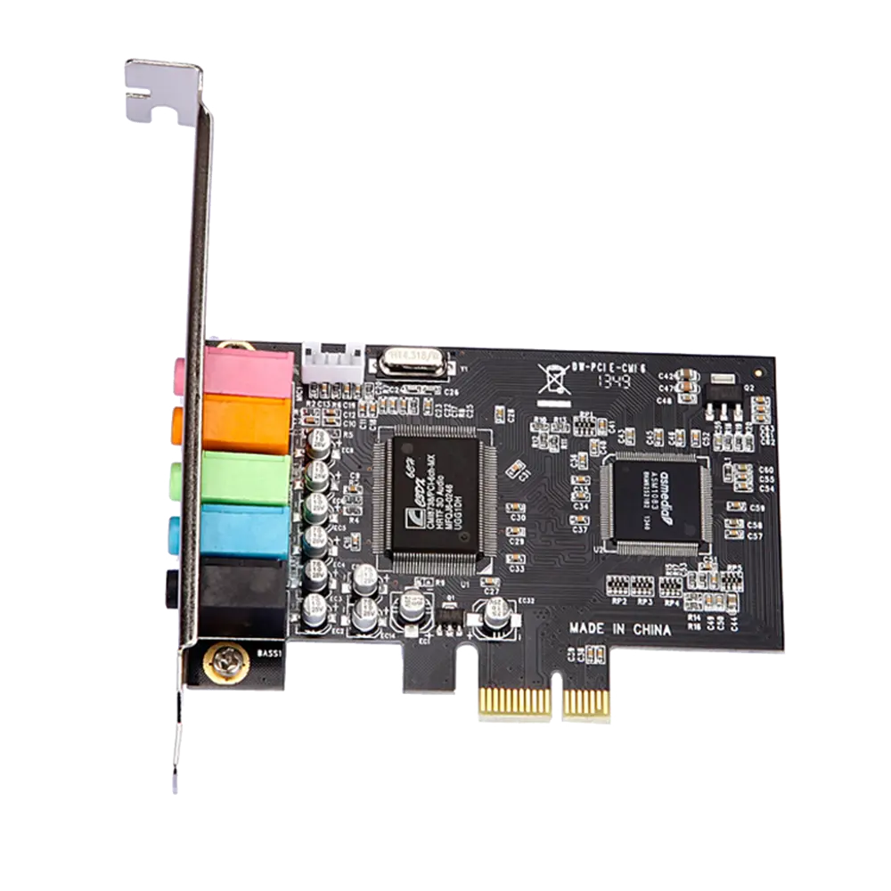 DIEWU उच्च गुणवत्ता PCIE 5.1 ध्वनि कार्ड चालक