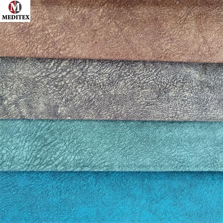 100% polyester fabric suede fabric sofa upholstery fabric MDLS916