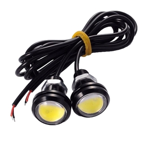 COB 23mm Eagle Eye <span class=keywords><strong>Led</strong></span> אור יום אור לבן כחול אדום ירוק ענבר קרח ורוד 12 V DC