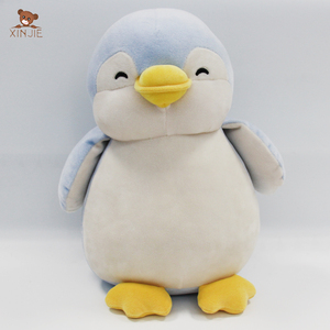 Hediye güzel penguen oyuncak için şişman gülümseme dolması penguen peluş oyuncak
