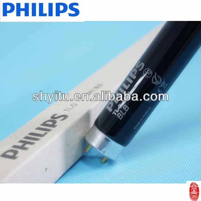 Philips TL-D 18WBLB Fluorescent Lamp Energy Saving for Flaw Detection 18W Black UV Purple Light BLB