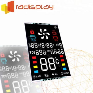 4 cifre trasparente STN VA mono 7 segmento personalizzato monocromatico Display Lcd - Product Image 4