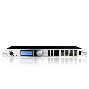 Processador dsp de áudio digital profissional, para sistema de som pa +