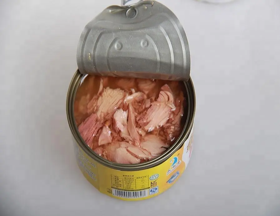 缶詰魚170g/120g、185g/130gのOEM缶詰マグロ