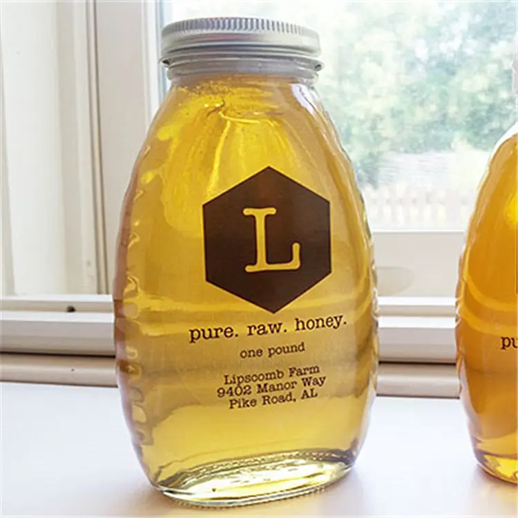Etiqueta adesiva ecológica transparente personalizada, para garrafa de vidro