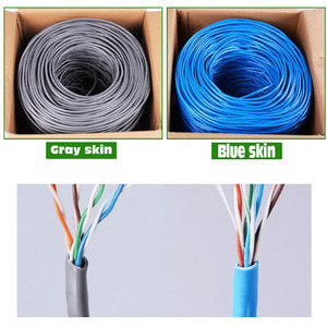 工厂价格OEM品牌Cat5e盒UTP/FTP/SFTP屏蔽局域网电缆Cat5e - Product Image 6