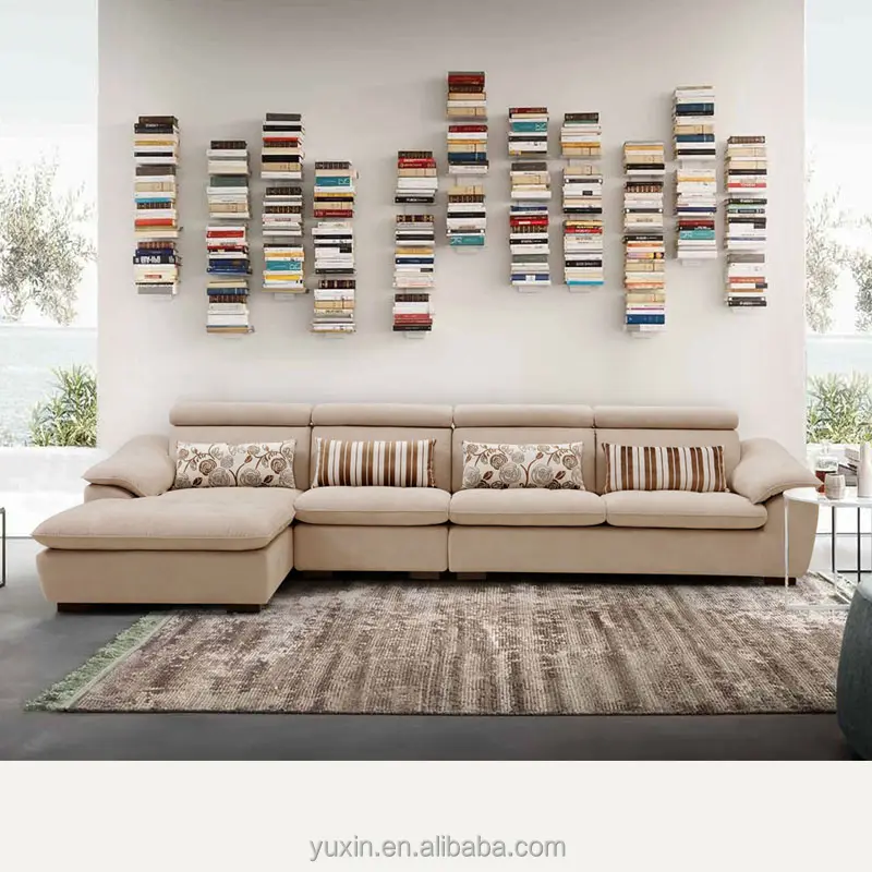 Sofá seccional en forma de L para sala de estar, 2020 muebles