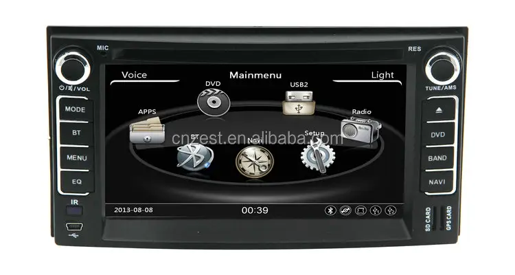 2 Din Radio Voor Kia Optima/Rondo/Rio/Sedona/Carens Dvd Multimedia Systeem Met Rds Bt 3G Tv Auto Gps Speler