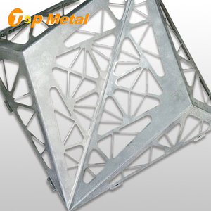 Foshan Hardware In Metallo Decorativo In Alluminio Foglio di Schermo 3D Della Parete di Facciata Esterna del Pannello Rivestimento Della Parete - Product Image 5