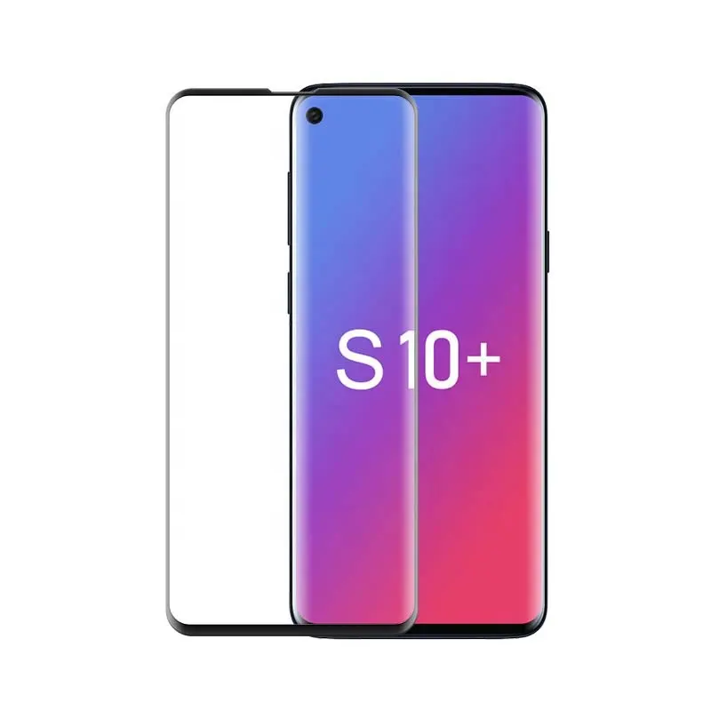 Protecteur d'écran pour Samsung Galaxy S10 Plus, Film portable en verre trempé, anti-empreintes digitales, Anti-Explosion